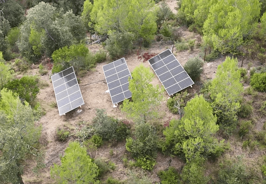 Instal·lació solar 10kWp – Sant Martí Vell